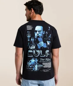 CVLA The Rock The Peoples Champ T-Shirt Black New