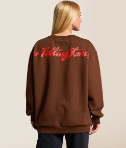 Tops | Life Clothing The Rolling Stones Band Oversized Pullover Potting Soil