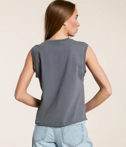 Tops | Life Clothing The Rolling Stones Band Tank Top Washed Black