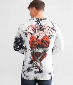 Sullen The Roses T-Shirt Champ Wash New