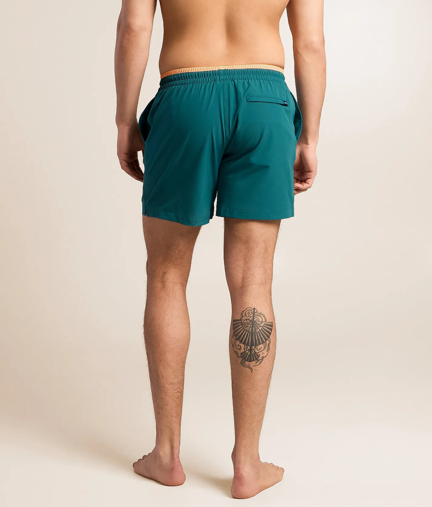 Chubbies The Rusty Cobalt Stretch Swim Trunks Dark Teal Clearance