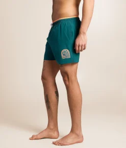 Chubbies The Rusty Cobalt Stretch Swim Trunks Dark Teal Clearance