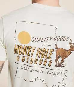 Graphic T-Shirts | Honey Hole® The Rut T-Shirt Natural
