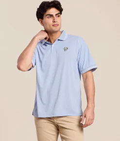Devereux Golf The Skull Caddy Tips Performance Polo Marine Layer Outlet