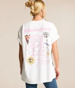 Tops | Merch Traffic The Smashing Pumpkins Oversized Band T-Shirt White