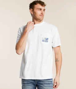 Old Row The Smokin' Cowboy T-Shirt White Sale