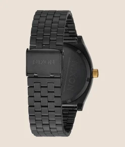 Accessories | Nixon The Time Teller Watch Matte Black Gold