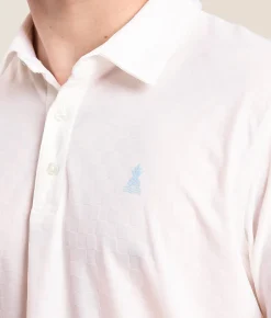 Tops|Activewear | Chubbies The Vanna Performance Polo Pure White