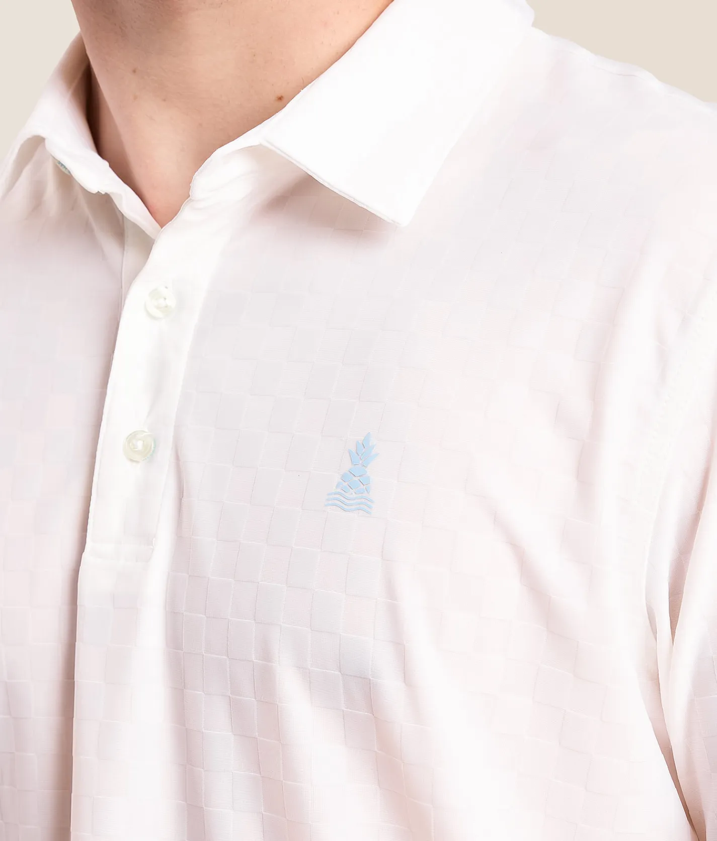 Tops|Activewear | Chubbies The Vanna Performance Polo Pure White