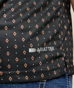 Ariat Thorin Fitted ClimateTEK Polo Black Sale