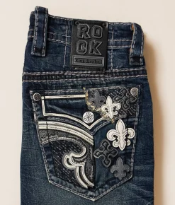 Rock Revival Thorne Straight Stretch Jean Thorne J202 Clearance
