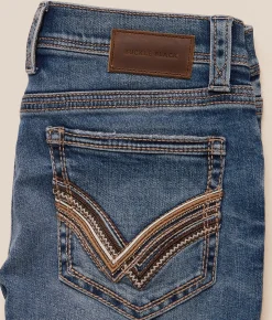 Buckle Black Three Boot Stretch Jean Gillham Clearance
