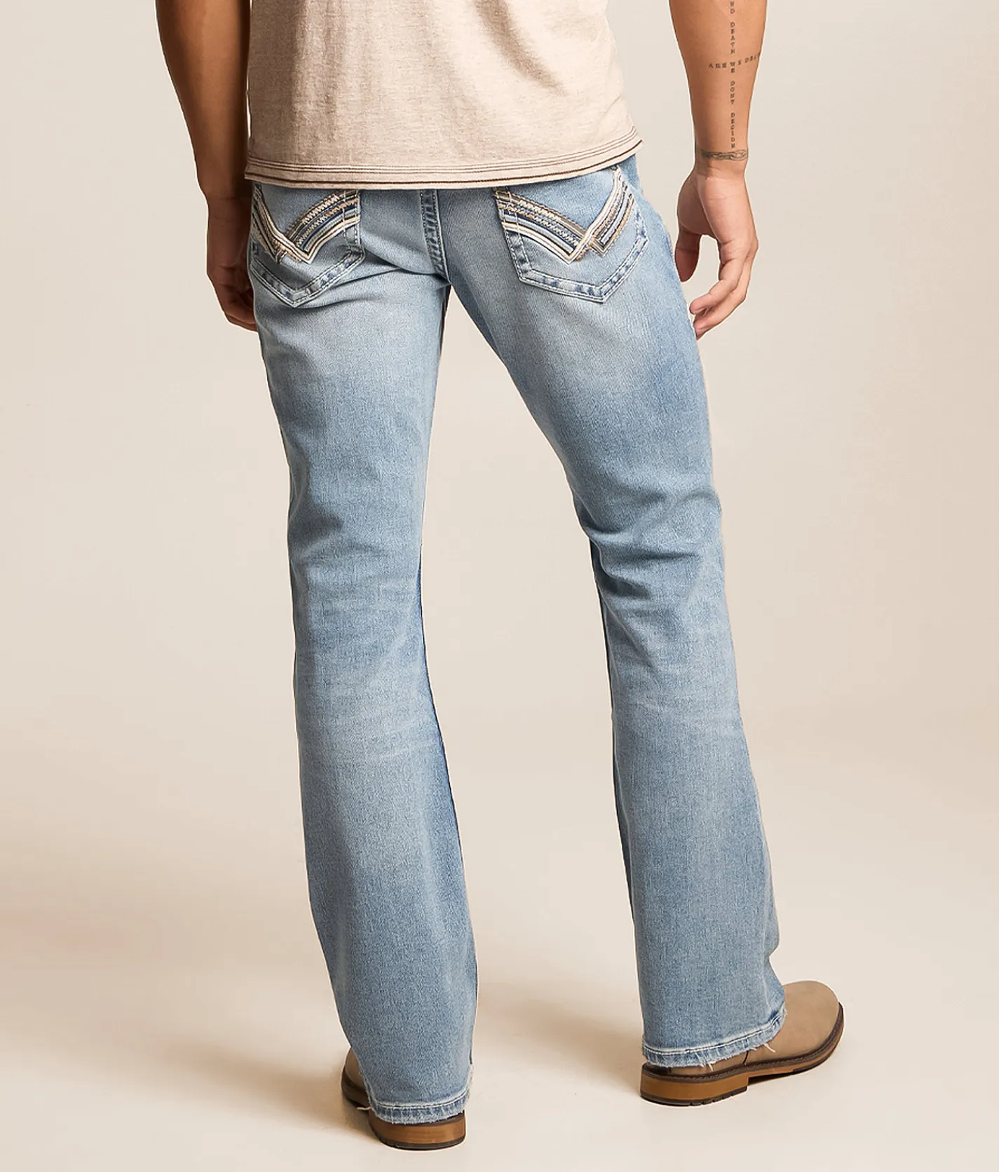 Buckle Black Three Boot Stretch Jean Clarke Outlet