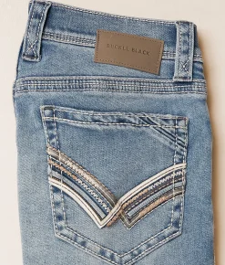 Buckle Black Three Boot Stretch Jean Clarke Outlet