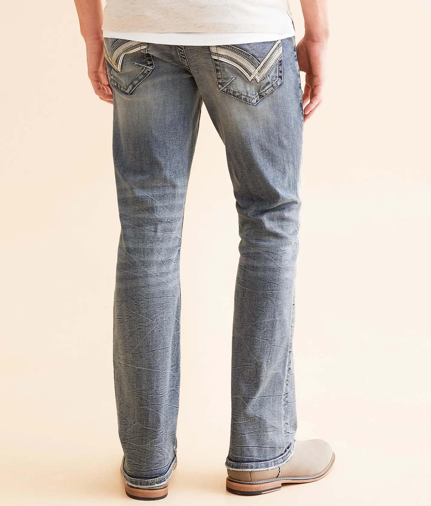 Buckle Black Three Boot Stretch Jean Clearwater Hot