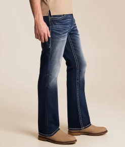Buckle Black Three Boot Stretch Jean Hillstone