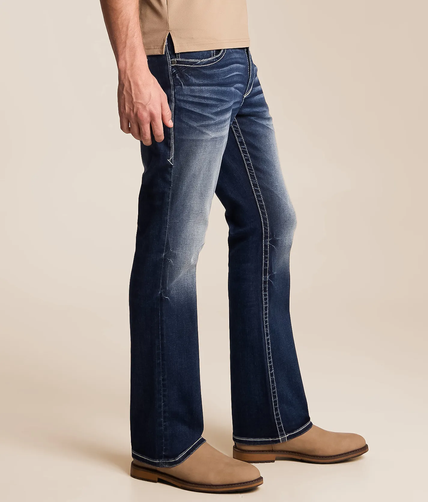 Buckle Black Three Boot Stretch Jean Hillstone