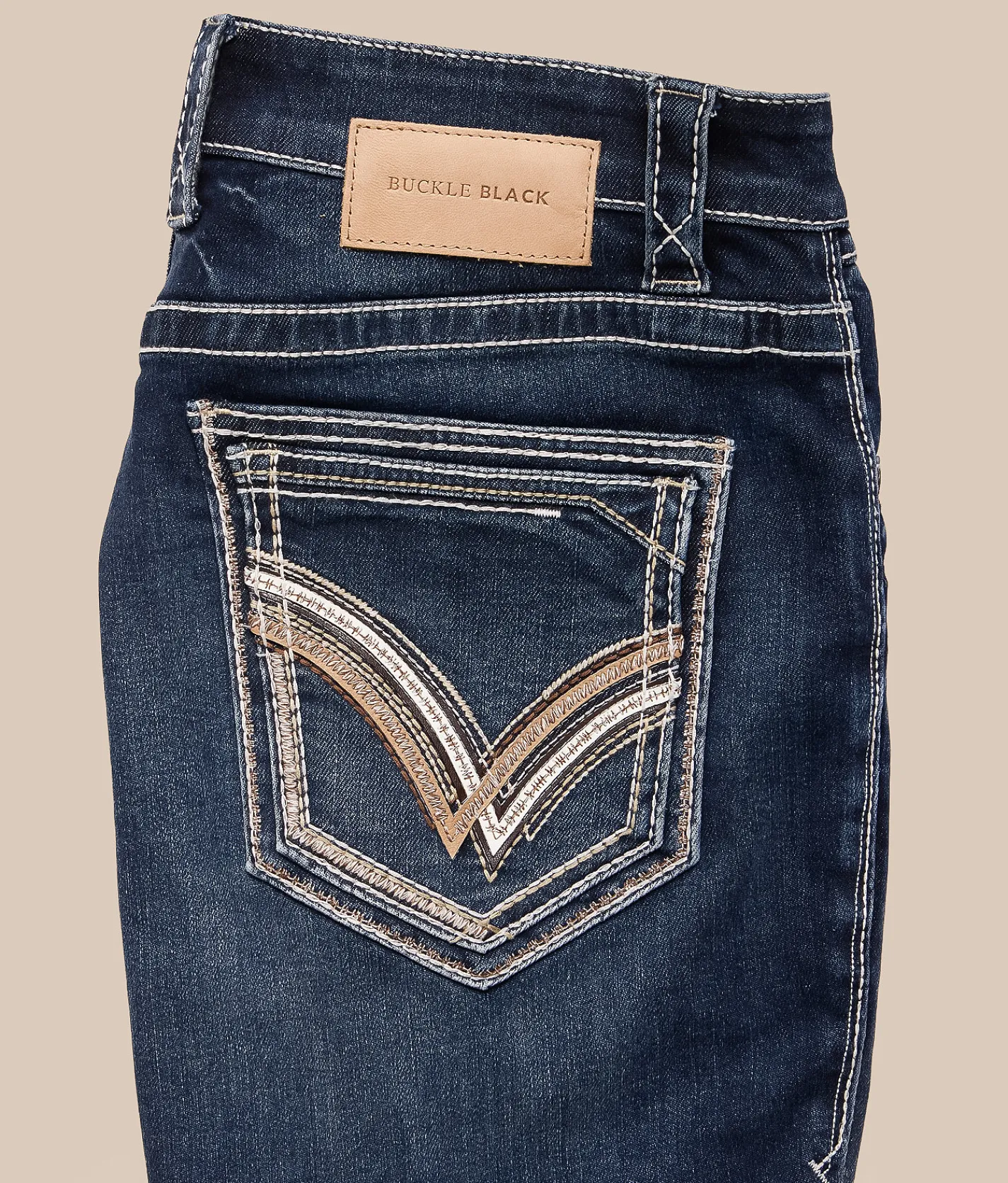 Buckle Black Three Boot Stretch Jean Hillstone