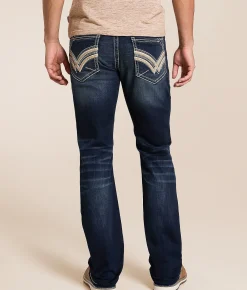 Buckle Black Three Boot Stretch Jean Flagstone New