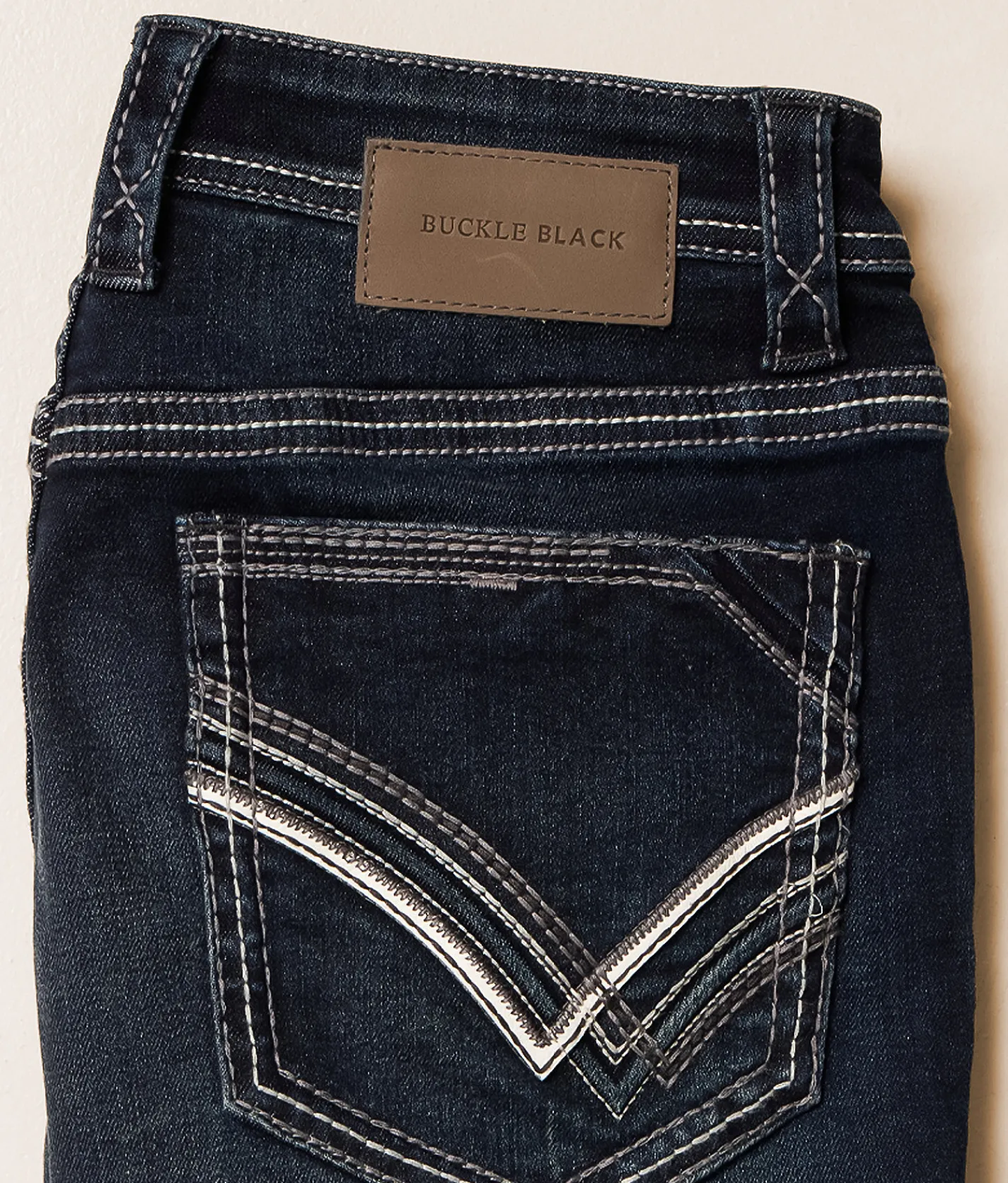 Buckle Black Three Boot Stretch Jean Merriam Clearance