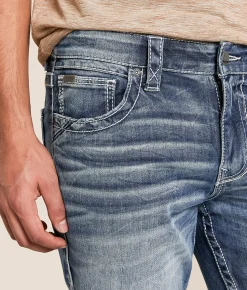 Bottoms | Buckle Black Three Boot Stretch Jean Maple