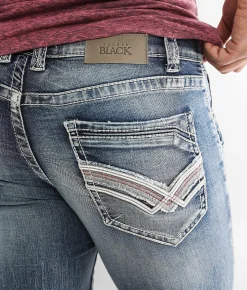 Buckle Black Three Boot Stretch Jean Mount Etna