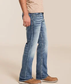 Buckle Black Three Boot Stretch Jean Maple Hot