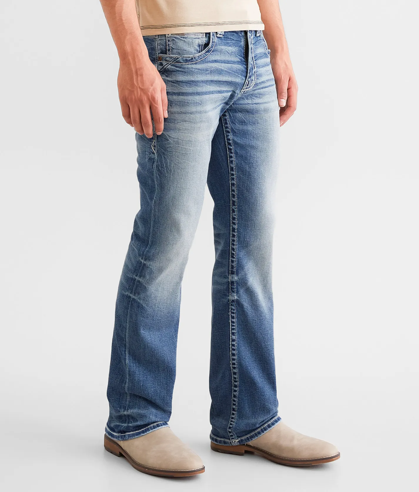 Sale Jeans|Bottoms | Buckle Black Three Boot Stretch Jean Jupiter