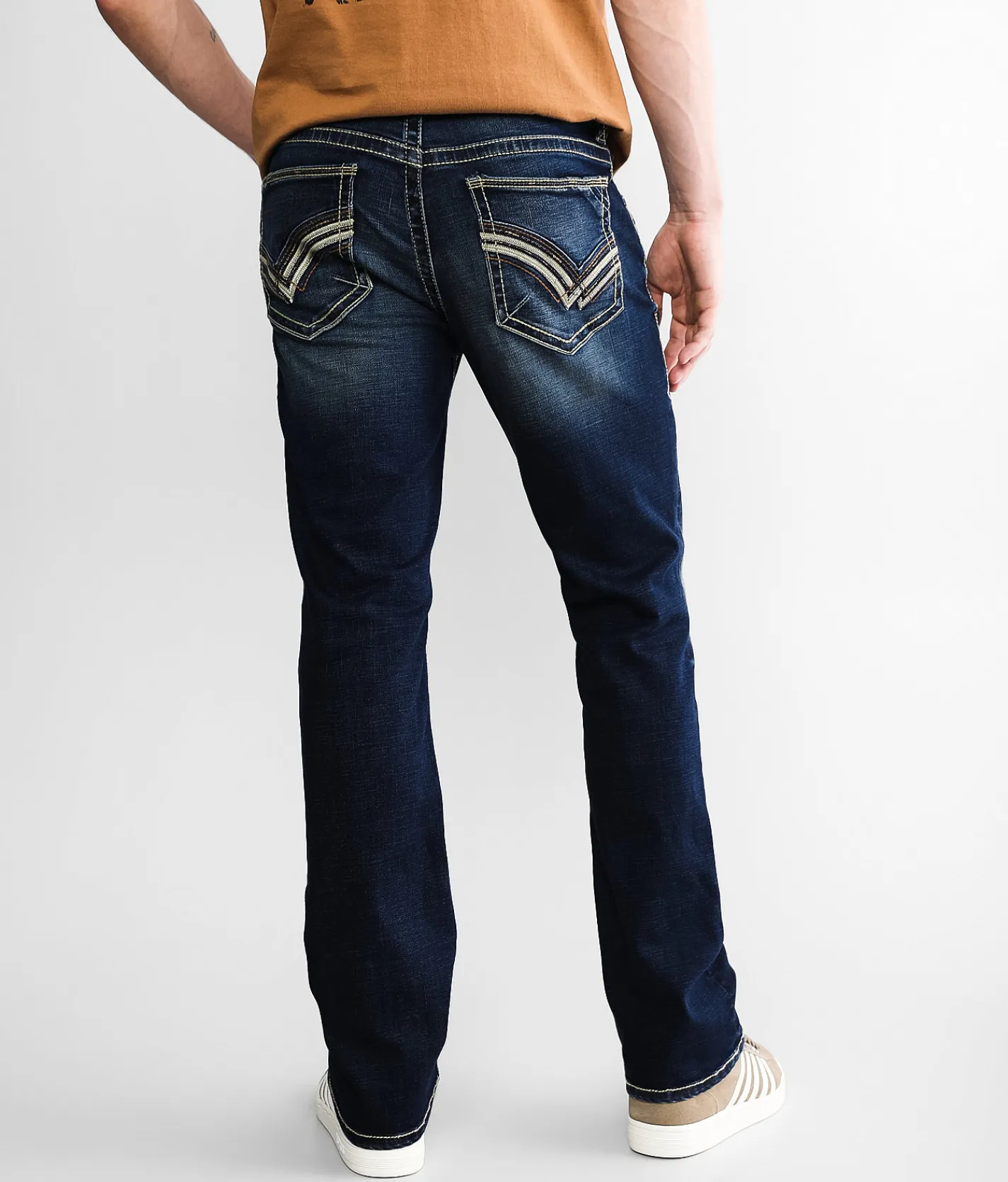 Buckle Black Three Boot Stretch Jean Tunnels Beach Clearance
