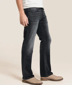 Buckle Black Three Boot Stretch Jean Ballantine Hot