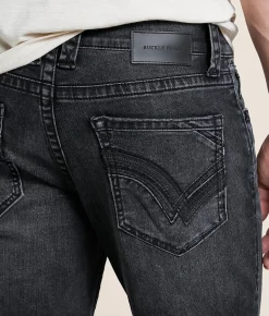 Buckle Black Three Boot Stretch Jean Ballantine Hot