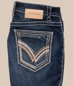 Bottoms | Buckle Black Three Boot Stretch Jean Hillstone