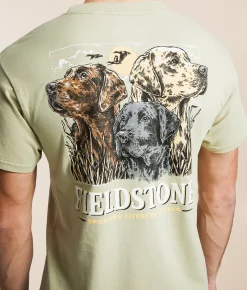 Fieldstone Three Labs T-Shirt Sandstone Outlet