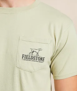 Fieldstone Three Labs T-Shirt Sandstone Outlet