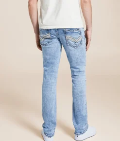 Buckle Black Three Straight Stretch Jean Spero New