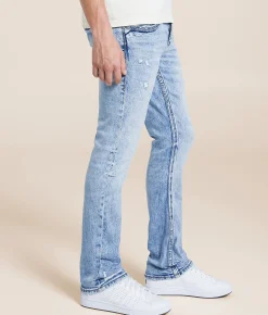 Buckle Black Three Straight Stretch Jean Spero New