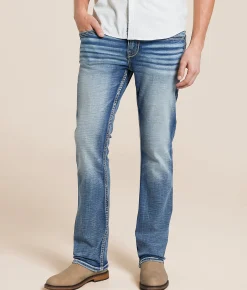 Buckle Black Three Straight Stretch Jean McCormick