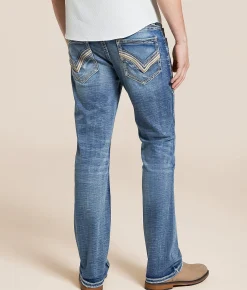 Buckle Black Three Straight Stretch Jean McCormick