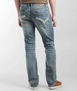 Buckle Black Three Straight Stretch Jean Shaker