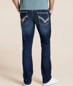 Buckle Black Three Straight Stretch Jean Bar Harbour Outlet