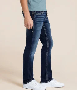 Buckle Black Jeans|Jeans | Buckle Black Three Straight Stretch Jean Bar Harbour