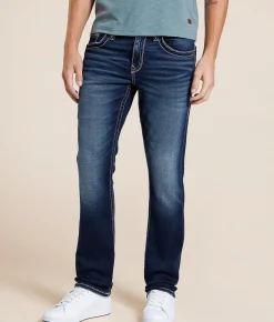 Buckle Black Jeans|Jeans | Buckle Black Three Straight Stretch Jean Bar Harbour