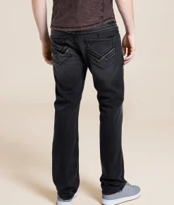 Bottoms|Jeans | Buckle Black Three Straight Stretch Jean Allyn