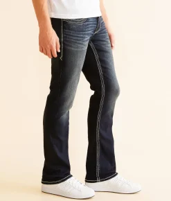 Bottoms|Jeans | Buckle Black Three Straight Stretch Jean Blue Nile