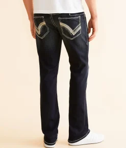 Bottoms|Jeans | Buckle Black Three Straight Stretch Jean Blue Nile