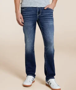 Buckle Black Three Straight Stretch Jean Goyder Outlet