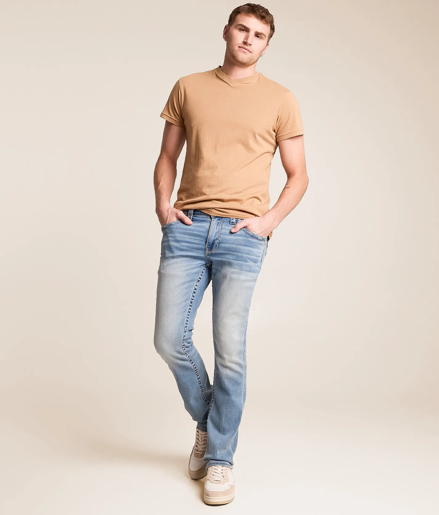 Buckle Black Three Straight Stretch Jean Barnett Clearance
