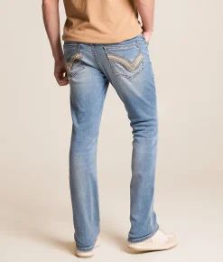 Buckle Black Three Straight Stretch Jean Barnett Clearance