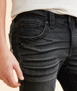 Bottoms|Buckle Black Jeans | Buckle Black Three Straight Stretch Jean Elm