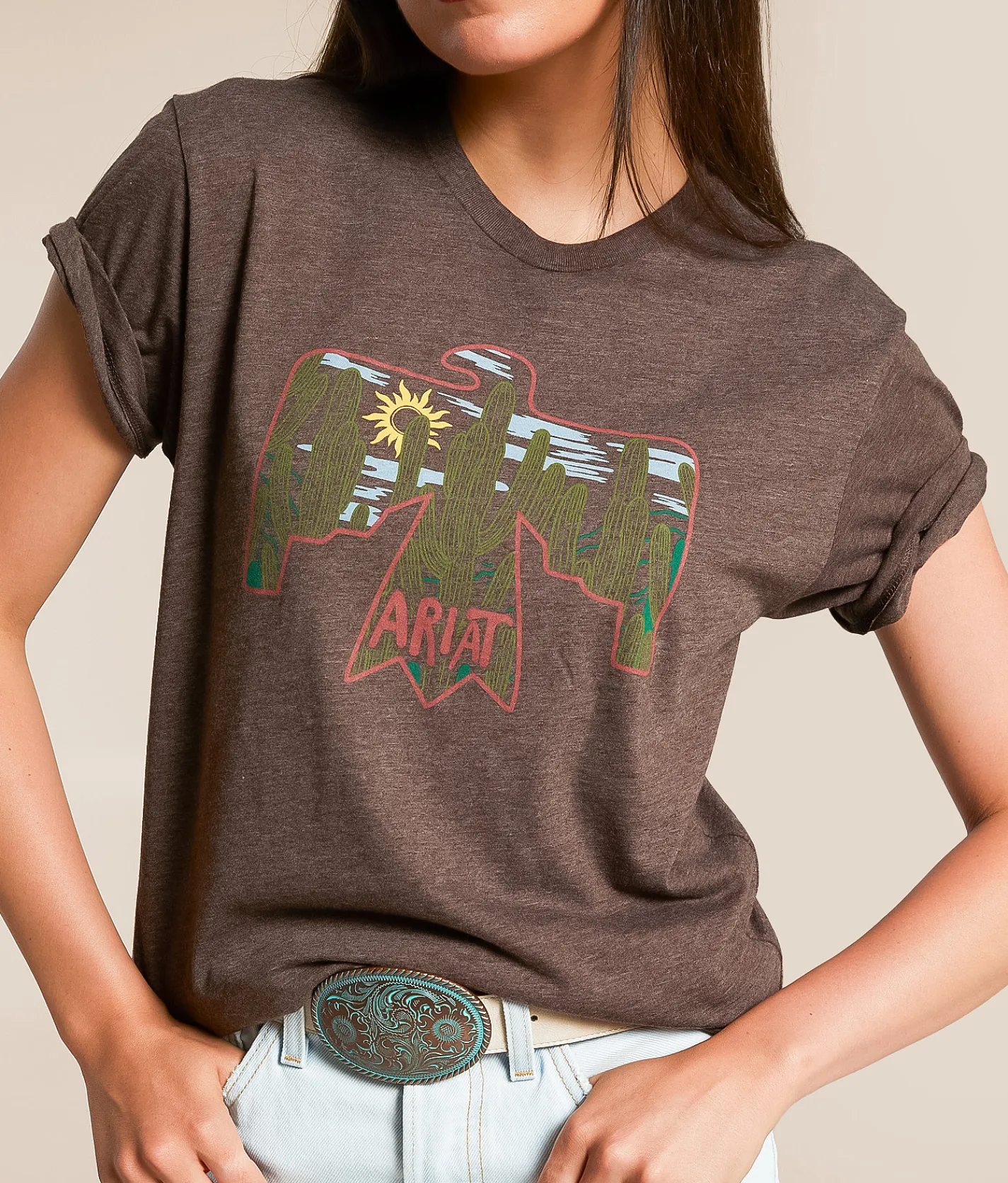 Ariat Thunderbird T-Shirt Brown